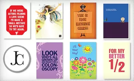 $12 for $25 Worth of Custom Cards from Jack Cards - Primary Image