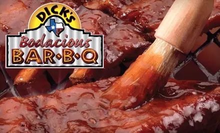 $10 for $20 Worth of Texas Barbecue and Drinks at Dick's Bodacious Bar-B-Q - Primary Image
