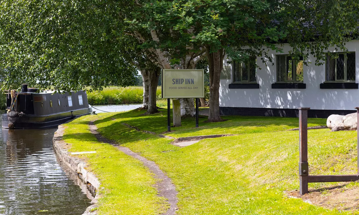 Enjoy a Two Course Country Pub Meal for Two, Three, or Four