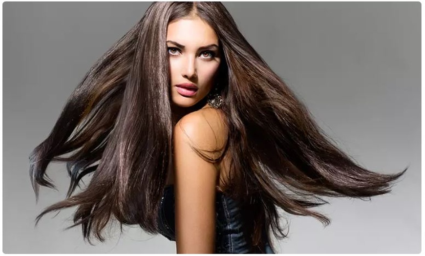 Image 1: Choice of Keratin Treatment, Japanese or Keratin Straightening at Della Beauty