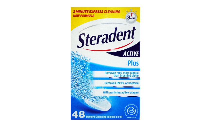 Image 2: Steradent Denture Cleaning Tabs