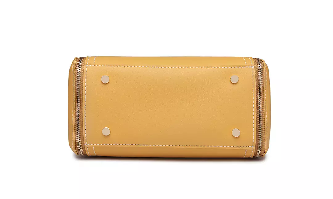 Leather Look Practical Large Capacity Crossbody Bag