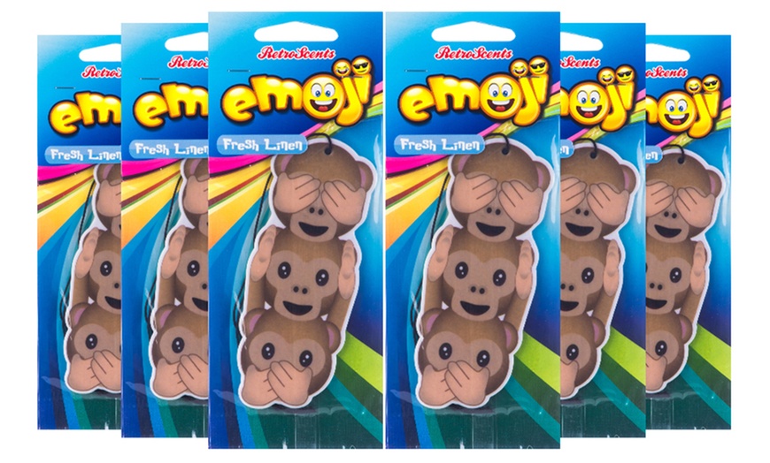 Image 9: Emoji 2D Car Air Fresheners