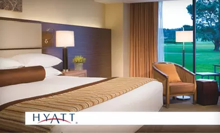 $135 for a One-Night Stay, Breakfast for Two, and a $25 Spa Credit at the Hyatt Regency Monterey Hotel & Spa (Up to $303 Value) - Primary Image