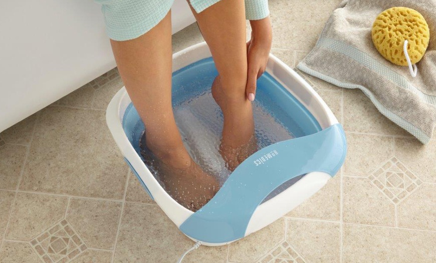 Image 2: Homedics Foldaway Foot Spa