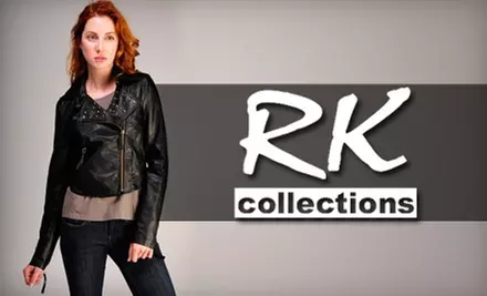 $25 for $50 Worth of Men's and Women's Clothing and Accessories at RK Collections - Primary Image