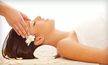 Massage or Facial and One-Month Fitness Membership to Ethos Fitness Spa for Women in Midland Park - Primary Image