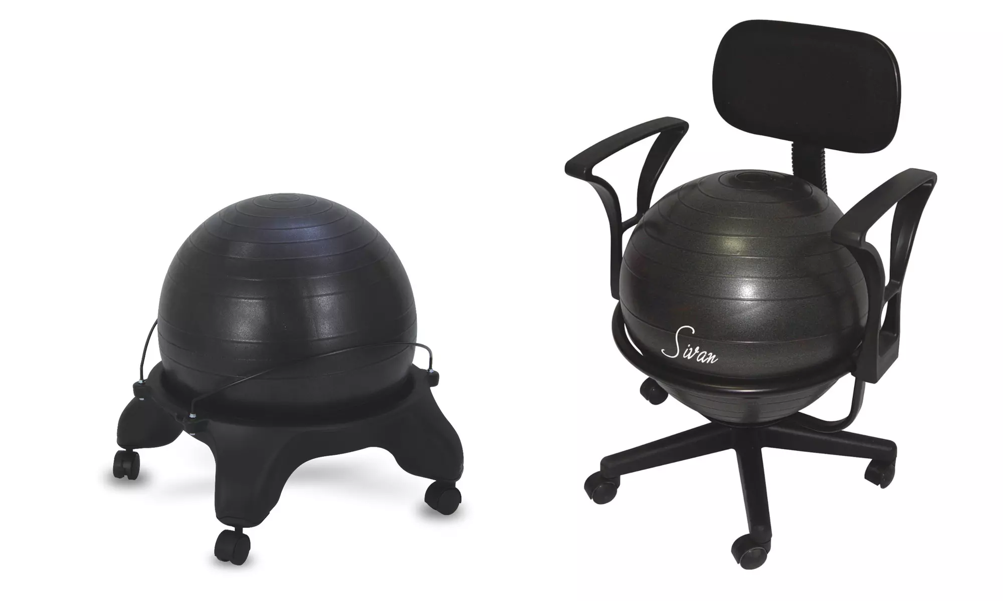 Sivan Health and Fitness Balance Ball Fit Chair - Primary Image