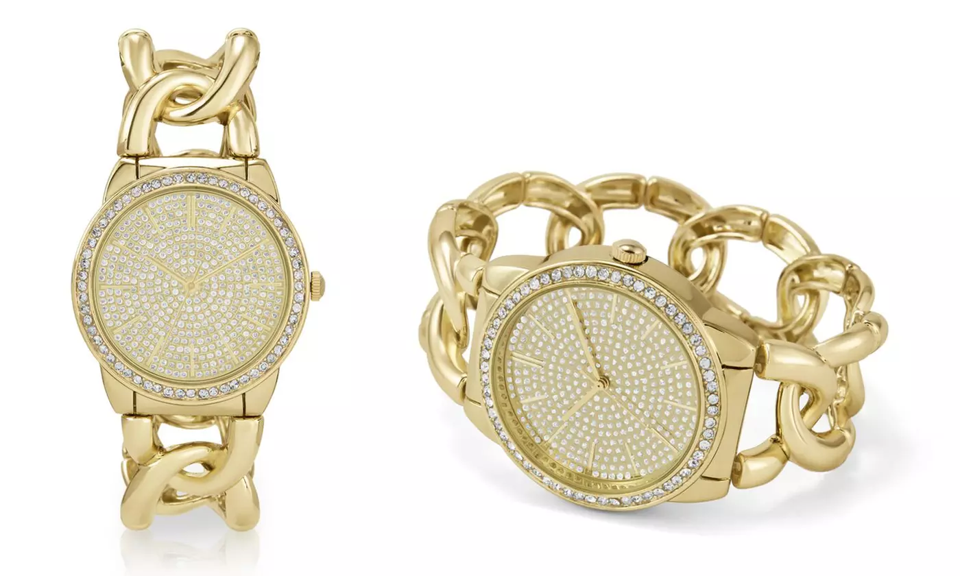 Sociology Women's Watch with Crystal Accents | Groupon Exclusive - Second Medium