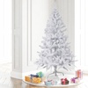Image 2: Árbol de Navidad artificial blanco