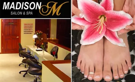 $20 Mani-Pedi or $45 Signature Facial at Madison Salon & Spa in Woodbury - Primary Image