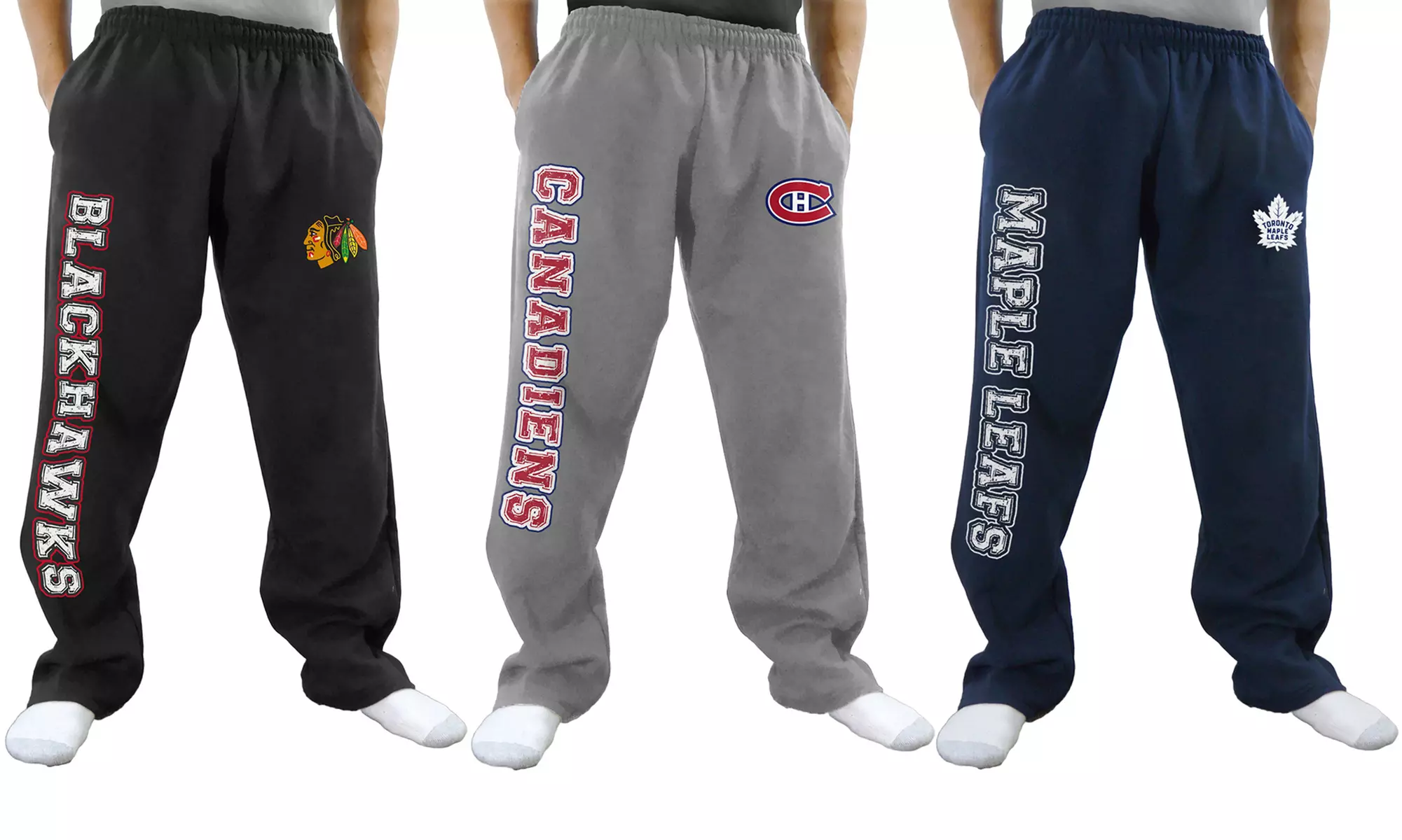 Calhoun NHL Men's Premium Fleece Official Team Sweatpants - Primary Image