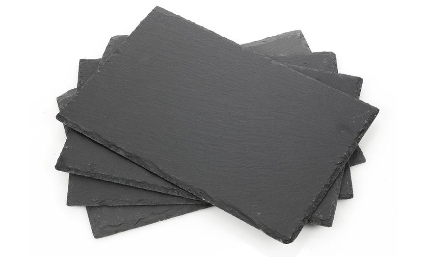 Image 4: Black Placemats or Coasters