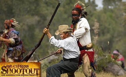 Big Cypress Shootout Second Seminole War Reenactment In - Clewiston ...