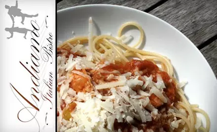 $20 for $40 Worth of Italian Fare and Drinks at Andiamo Bistro in Scottsdale - Primary Image