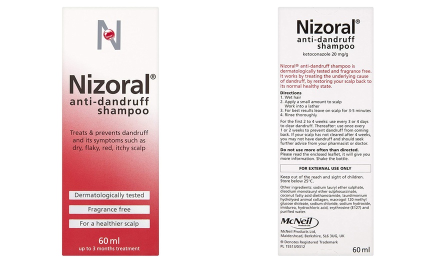 Image 1: Nizoral Anti-Dandruff Shampoo