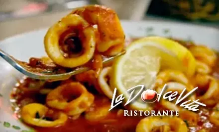 $15 for $30 Worth of Italian Cuisine, Wine, and Beer at La Dolce Vita Ristorante - Primary Image