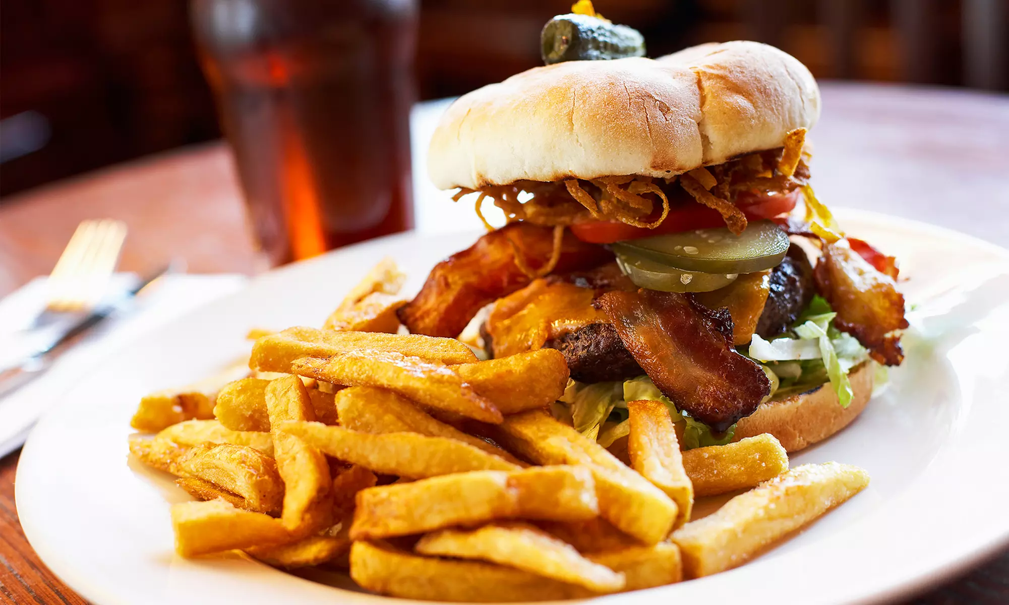 Australian and New Zealand–Inspired Cuisine and Drinks at Kangaroo & Kiwi Pub (50% Off). Two Options Available. - Primary Image