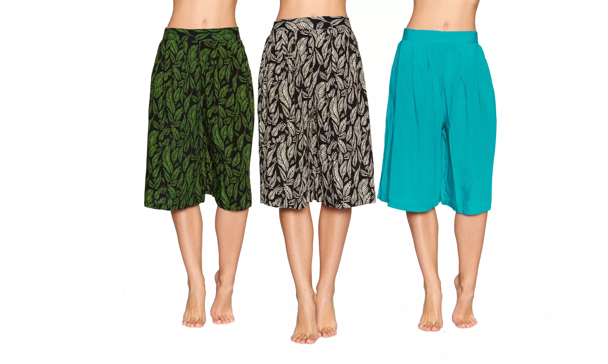 Women's Comfy Breezy Gaucho Pants - Primary Image