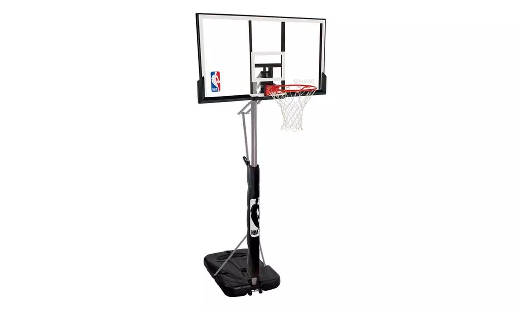 Spalding NBA Portable Basketball Hoop with 52" Acrylic Backboard - Primary Image