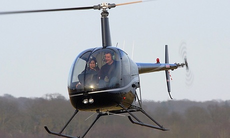 Initiation au pilotage d'un hélicoptère à 199 € chez Mont Blanc hélicoptères