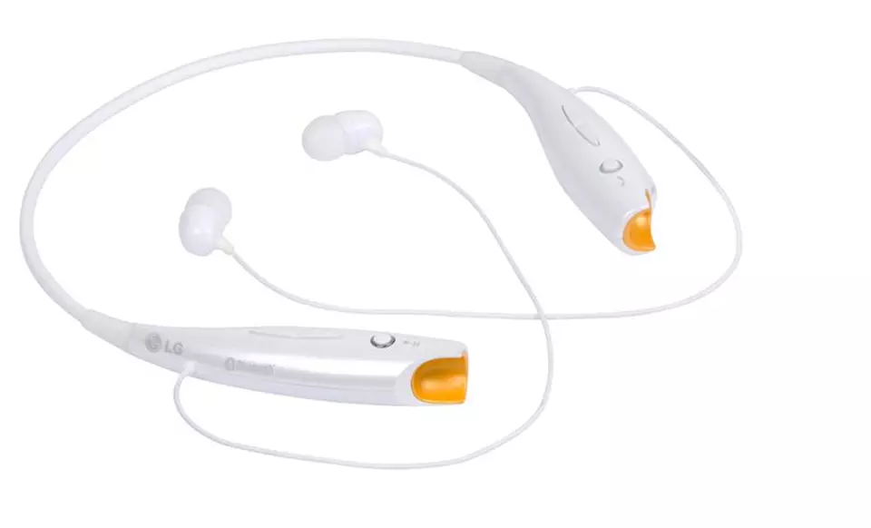 LG Tone Wireless Bluetooth Stereo Headset in Black or White (HBS-700). Free Returns. - Second Medium