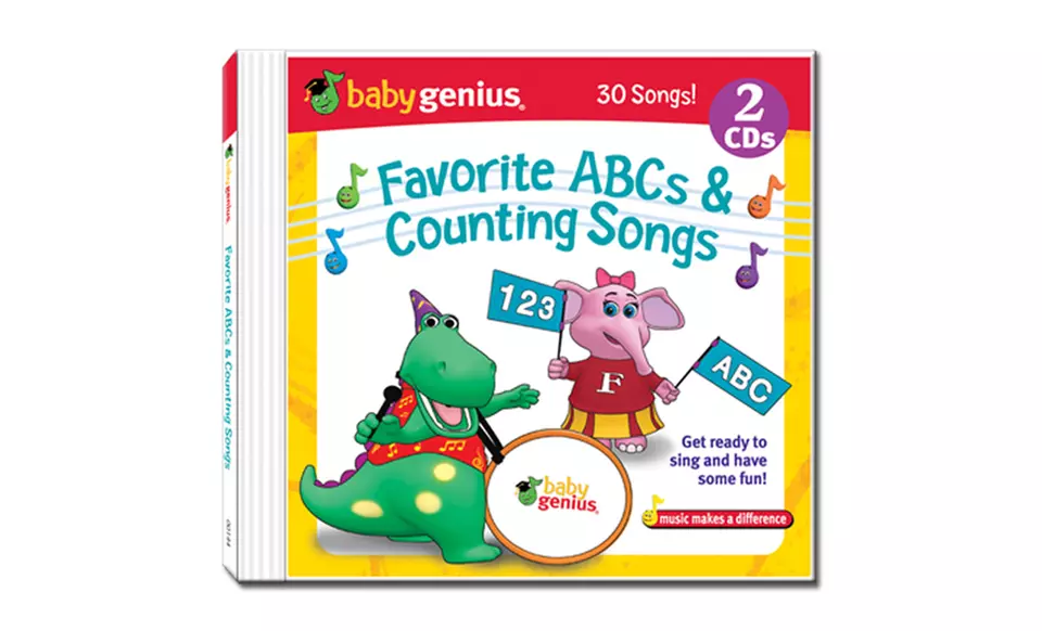 Baby Genius Children's Sing Along 10-CD Set. Free Returns. - Second Medium