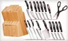 $35 for an 18-Piece Knife Set from World Class Products Online, LLC ($139 Value) 