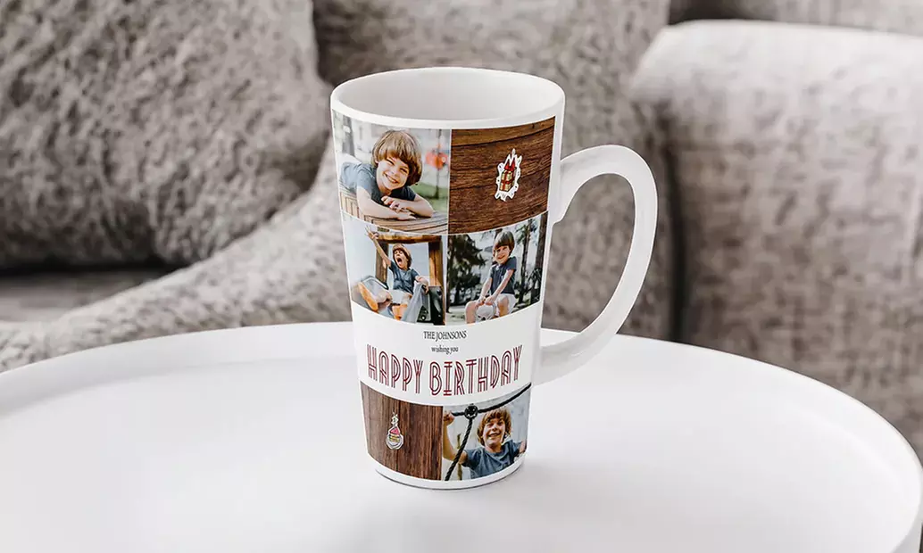 Personalisierte Latte-Tasse