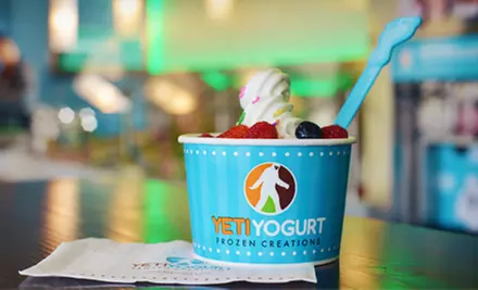 Frozen Yogurt at Yeti Yogurt (Half off) - Primary Image