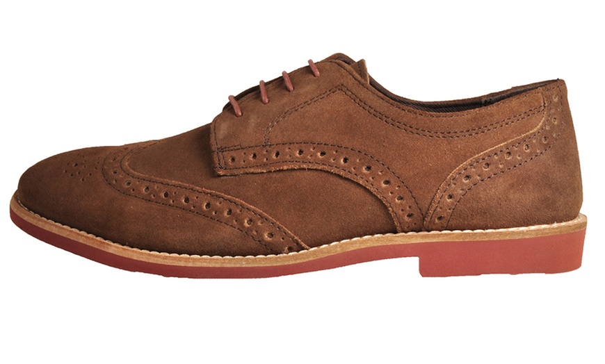 Image 3: Red Tape Suede Leather Brogues