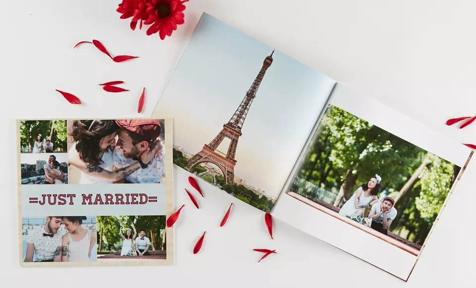 Personalized Softcover or Hardcover Photo Book from Collage.com (Up to 71% Off). Three Options Available.  - Primary Image