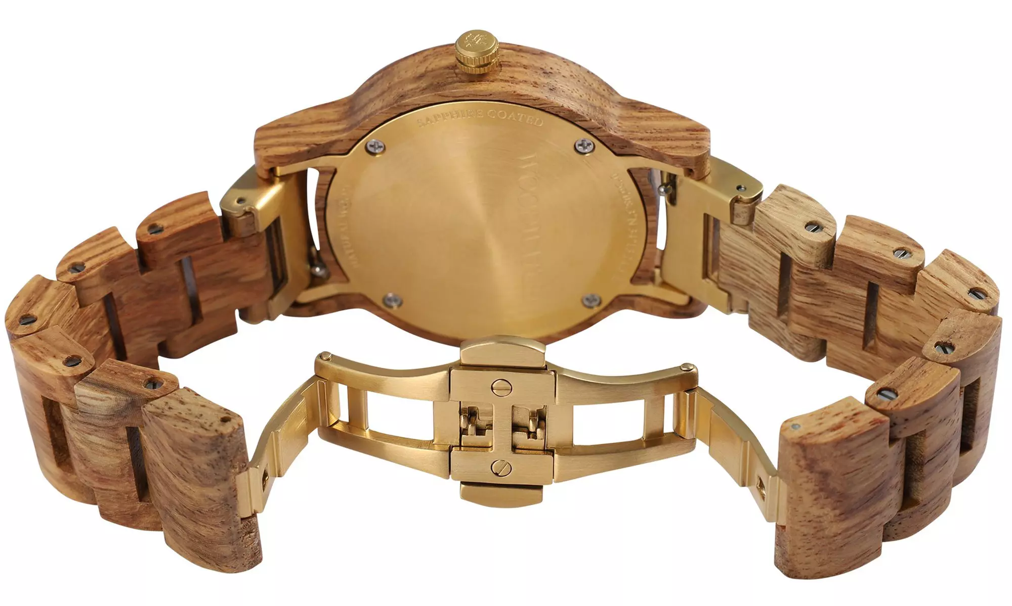 1x, 2x oder 3x WoodWatch Sailor Holz-Armbanduhr