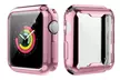 4 Pack Full Face Screen Protector Case Protective Bumper Cover for Apple Watch - Second Medium