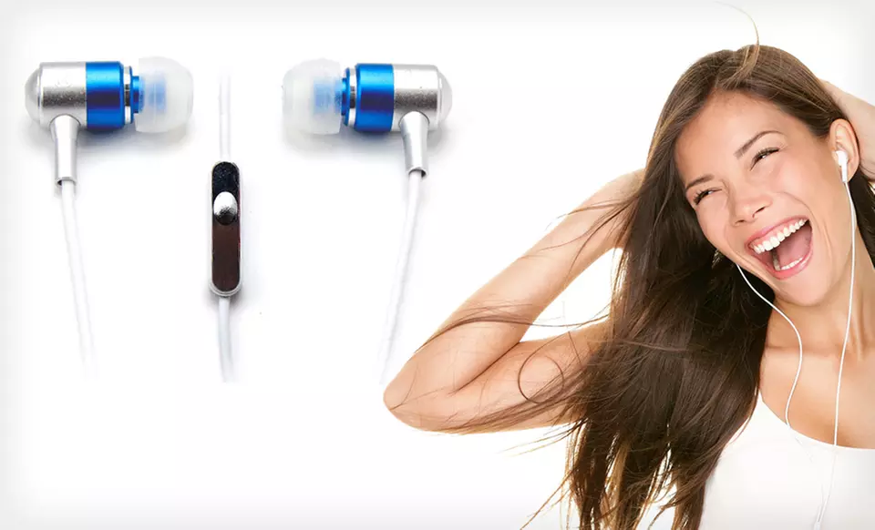 $12.99 for HerPhones Petite Earphones with Built-in Mic ($24.99 List Price). 3 Colors Available. Free Returns. - Primary Image