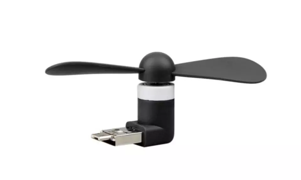 Mobile Fan Attachment for iPhones and Android Smartphones - Second Medium