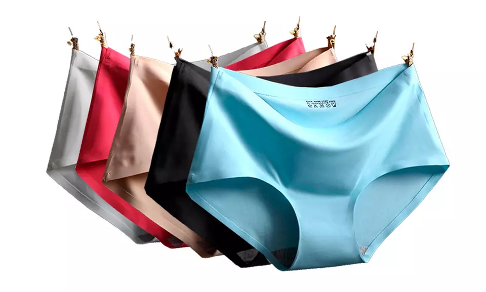 5er-Set Höschen für Damen aus weichem Material in der Größe nach Wahl - Primary Image