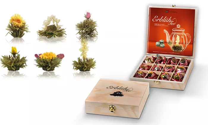 Erblüh-Tee-Geschenke- und Genießerboxen inkl. Versand (bis zu 45% sparen) - Second Medium