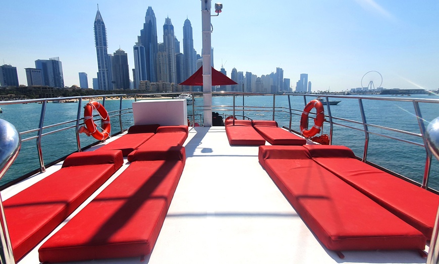 Image 5: Dubai Marina Sailing Tour with BBQ and Swimming