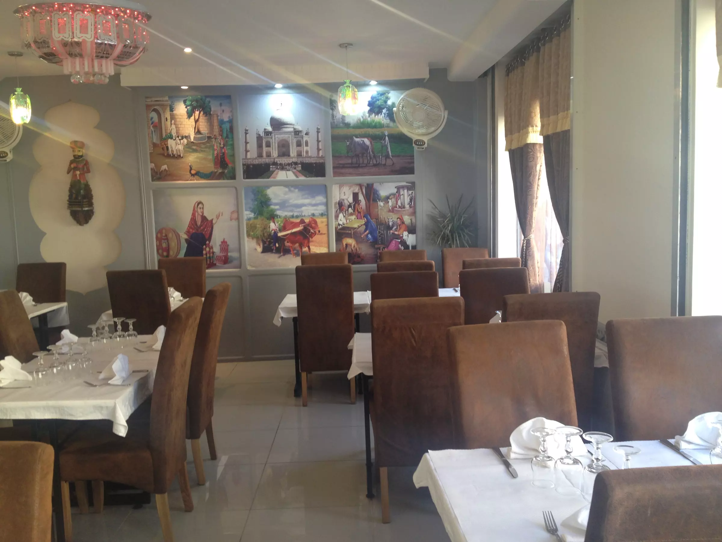 Menu aux saveurs indiennes