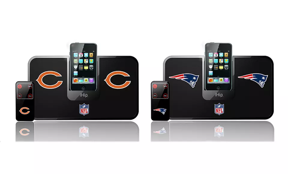 iHip NFL Portable iDock Speaker System - Primary Image