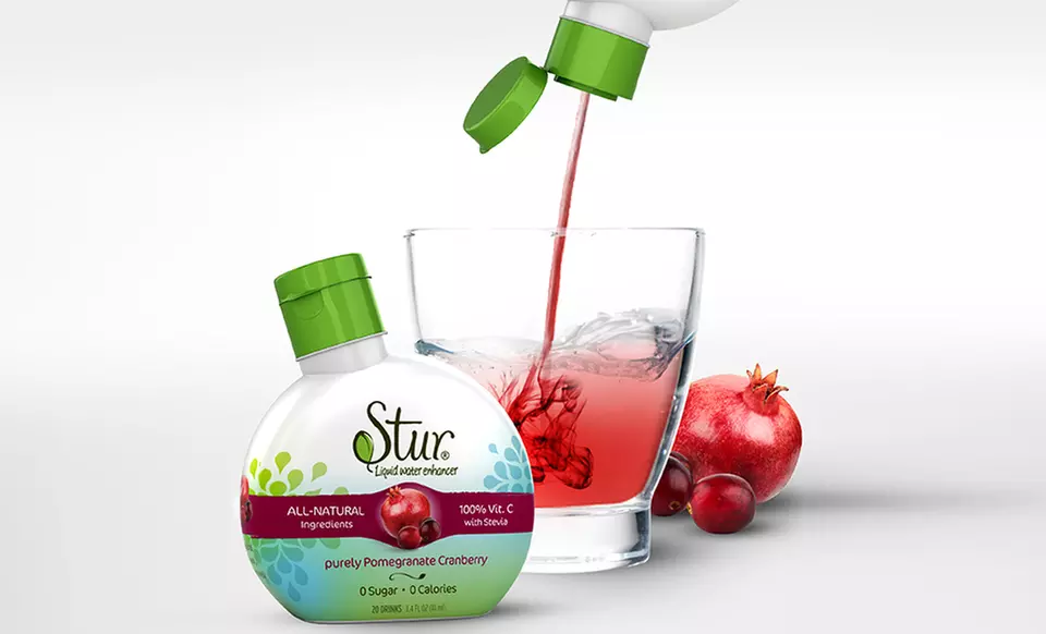 All-Natural Stur Water Enhancers Variety Pack 100 Total Servings - Second Medium