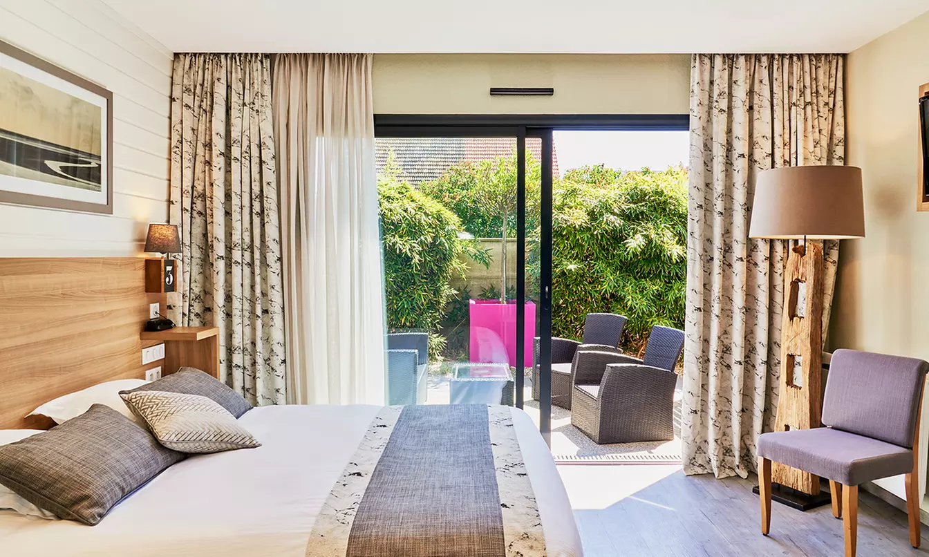 Normandie : chambre double pour 2 avec petit-déjeuner et dîner