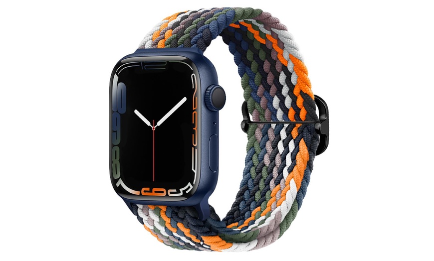 Image 27: Edelstahl- oder Nylon-Armband für die Apple Watch