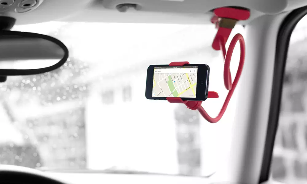 Universal Gooseneck Clip-on Mobile-Phone Stand - Primary Image