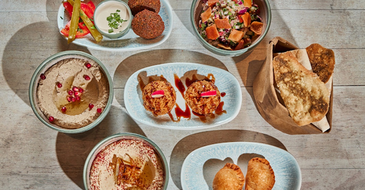 Menú degustación de cocina libanesa en restaurante de Valencia