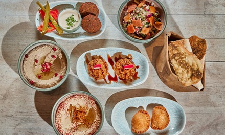 Menú Libanés para 2 personas de 8 pasos (6 salados y 2 postres) con 2 bebidas de LUNES a JUEVES - Beirut Aragón