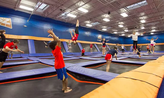 60-Minute Jump Around Birthday Party Package at Sky Zone  (Up to 35% Off). Two Options Available.  - Primary Image