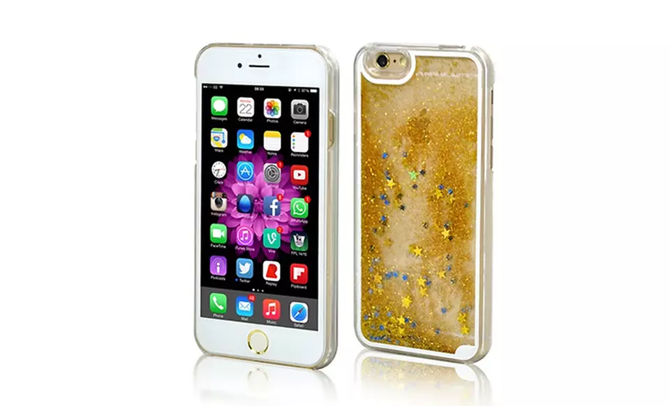 Trend-Matters Waterfall Glitter Case for iPhone 6/6s or 6 Plus/6s Plus - Second Medium