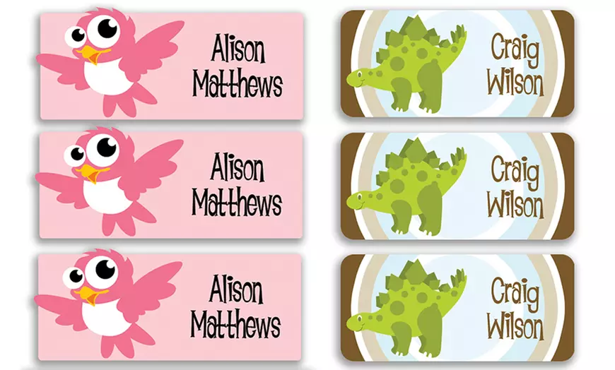 Image 2: Personalised Kids' Name Labels